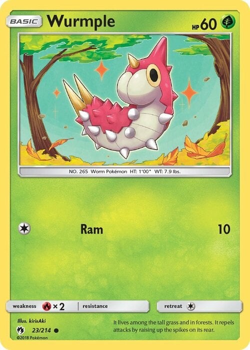 Wurmple [Ram] Card Front