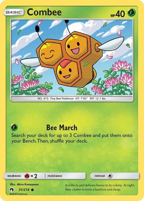 Combee [Bee March] Frente