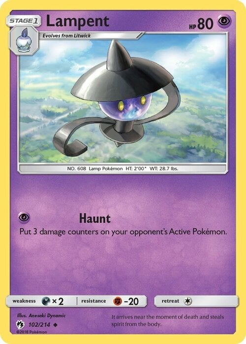 Lampent [Haunt] Card Front