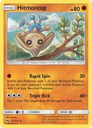 Hitmontop [Rapid Spin | Triple Kick]