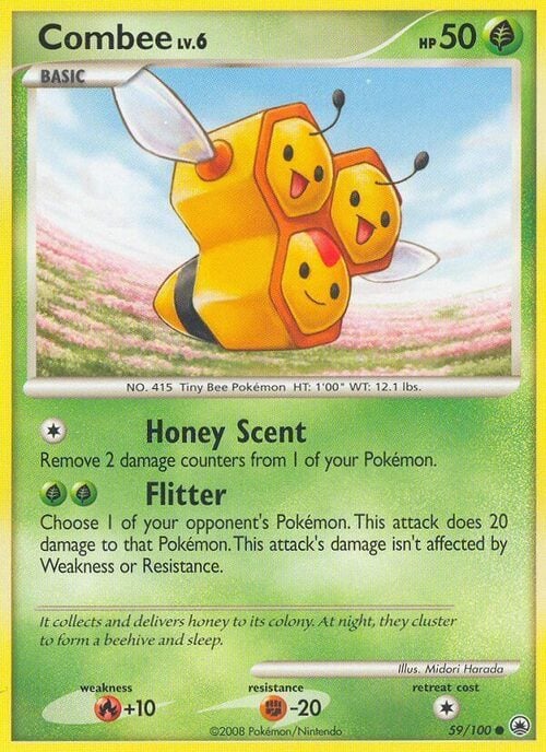 Combee Lv.6 Card Front