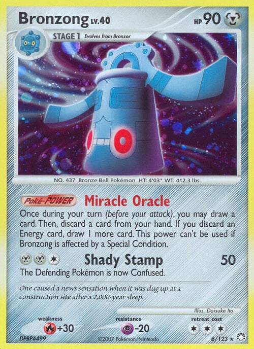 Bronzong Lv.40 [Miracle Oracle | Shady Stamp] Frente