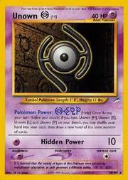 Unown [H] [Help | Hidden Power]