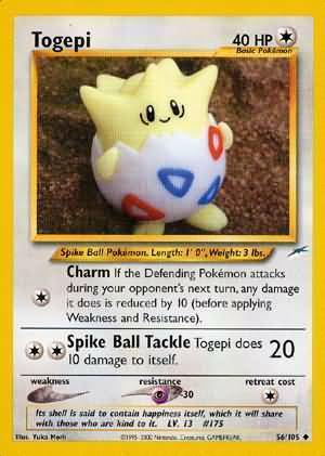 Togepi [Charm | Spike Ball Tackle] Card Front