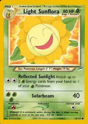 Light Sunflora Card Front