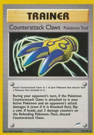 Counterattack Claws Card Front