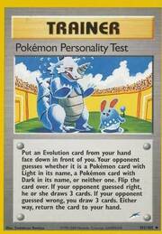 Test di Personalità Pokémon