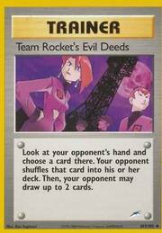 Azioni diaboliche del Team Rocket