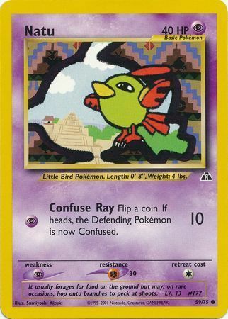 Natu [Confuse Ray] Card Front