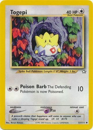 Togepi [Poison Barb] Frente