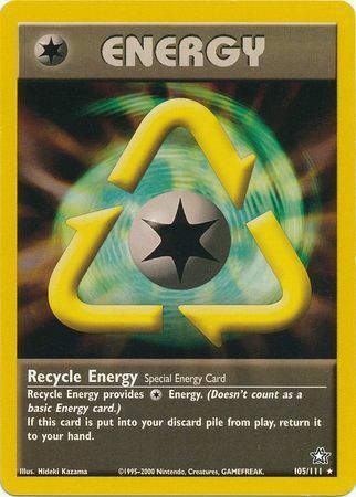 Recycle Energy Card Front