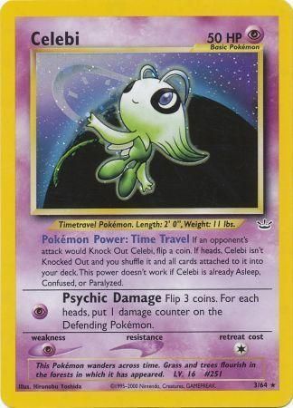 Celebi [Time Travel | Psychic Damage] Neo Revelation | Pokémon | CardTrader