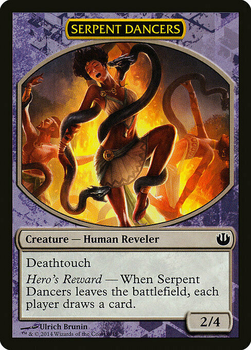 Serpent Dancers Card Front