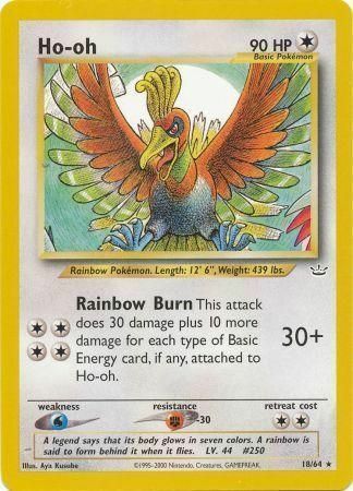 HO-OH Fire Lord VMAX pokemon card