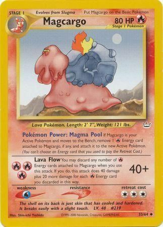 Magcargo [Magma Pool | Lava Flow] Card Front