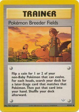 Pokémon Breeder Fields Frente