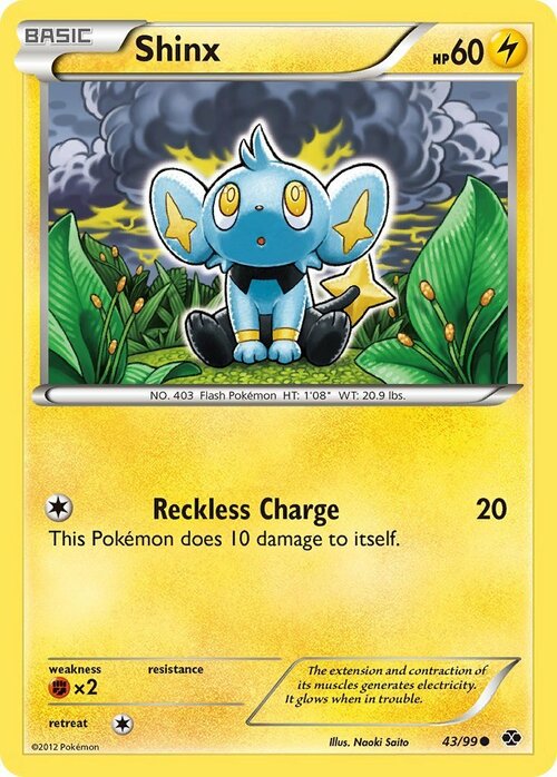 Shinx [Reckless Charge] Frente