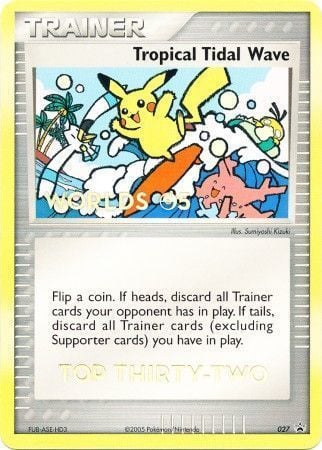 Tropical Tidal Wave [Top Thirty-Two] Nintendo Black Star Promos | Pokémon |  CardTrader