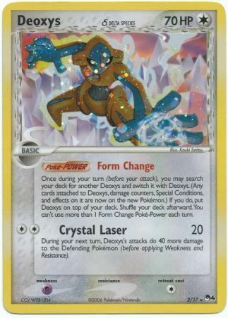 Deoxys δ (Normal) Card Front