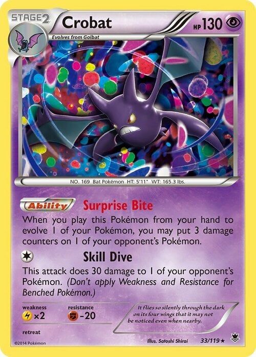 Crobat Card Front