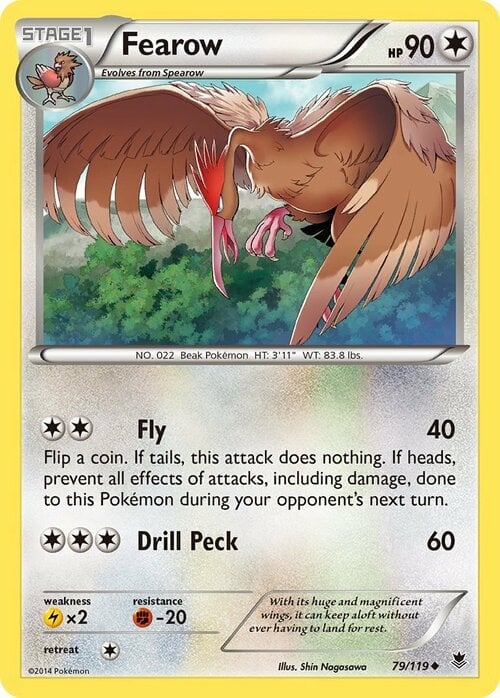 Fearow Frente