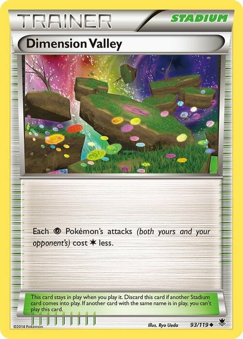 Dimension Valley Card Front