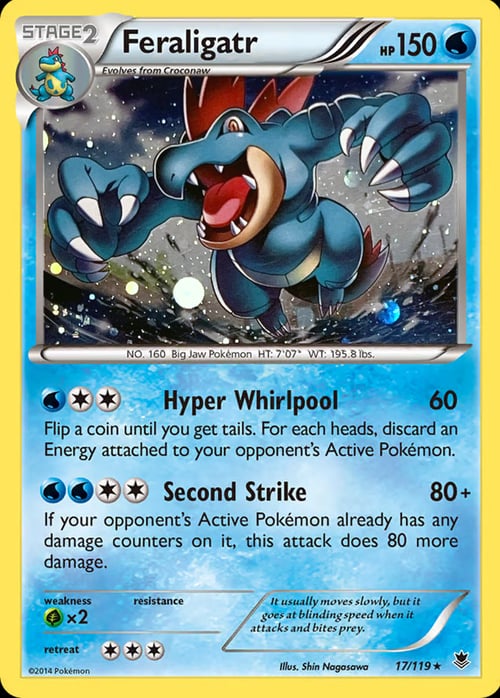 Feraligatr Card Front