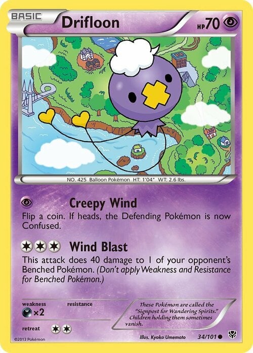 Drifloon Card Front