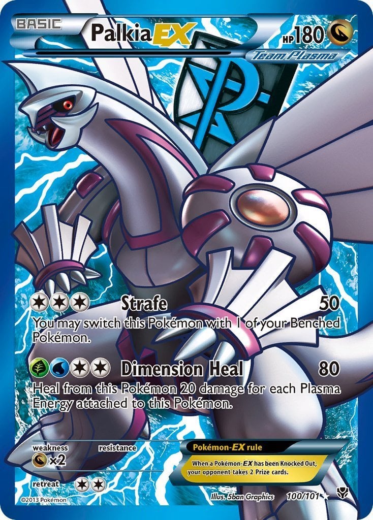 Pokemon factory card Palkia