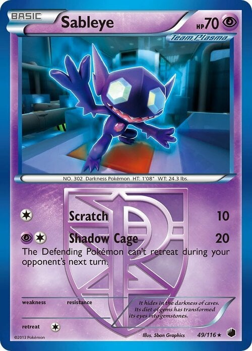 Sableye Frente