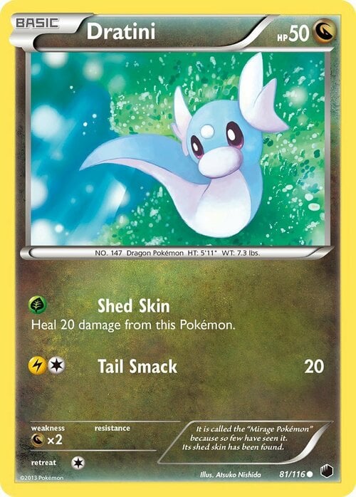 Dratini Card Front