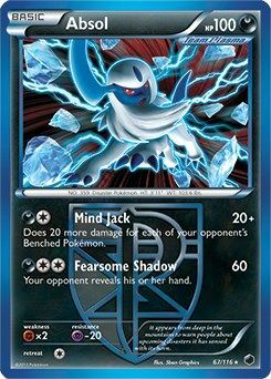 Absol Card Front