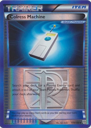 Colress Machine Card Front