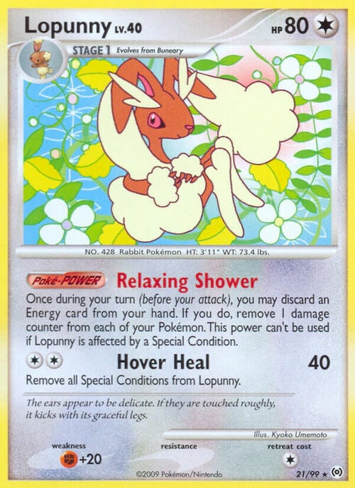 Lopunny Lv.40 Card Front