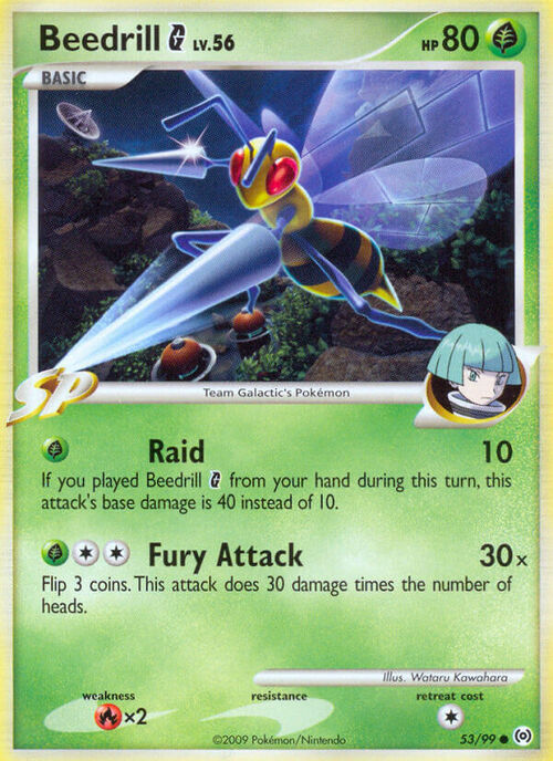 Beedrill [G] Lv.56 Card Front