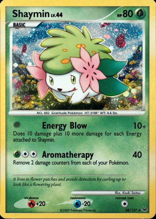 Shaymin Lv.44 Card Front