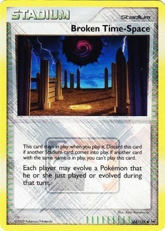 Broken Time-Space Card Front