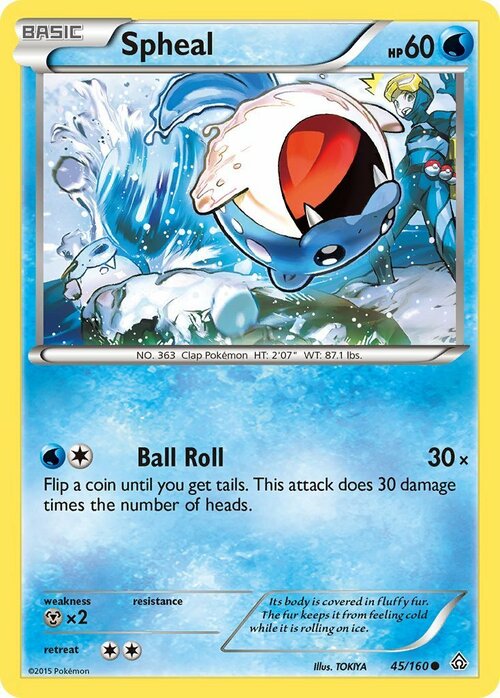 Spheal Card Front