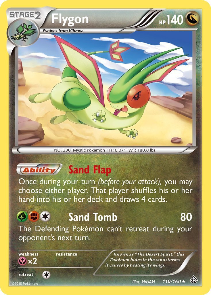 2015 Pokemon TCG Flygon EX Box - US