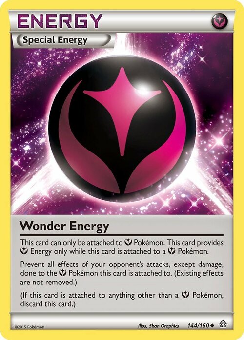 Wonder Energy Card Front