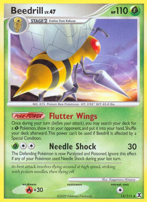 Beedrill Lv.47 Card Front