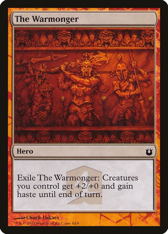 the-warmonger-born-of-the-gods-hero-s-path-magic-cardtrader