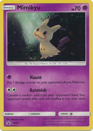 Mimikyu [Haunt | Astonish] Card Front