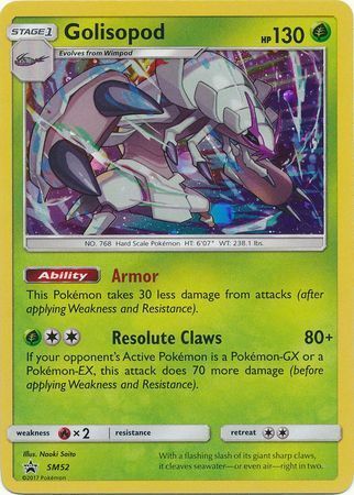 Golisopod [Resolute Claws] Card Front
