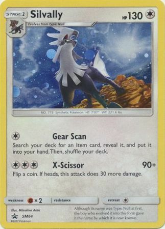Silvally [Gear Scan | X-Scissor] Card Front