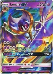 Lunala GX [Glide | Lunar Javelin | Requiem GX]