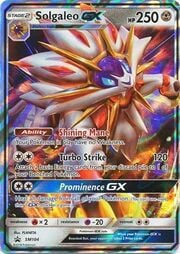 Solgaleo GX [Shining Mane | Turbo Strike | Prominence GX]