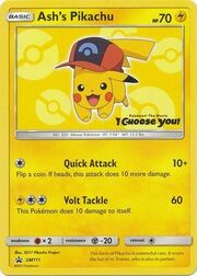 Ash's Pikachu [Quick Attack | Volt Tackle]