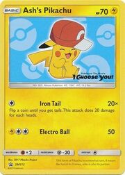 Ash's Pikachu [Iron Tail | Electro Ball]