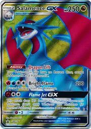 Salamence GX [Dragon Lift | Bright Flame | Flame Jet GX]